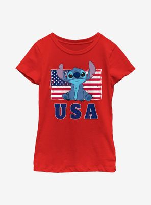 Disney Lilo & Stitch Merica Youth Girls T-Shirt