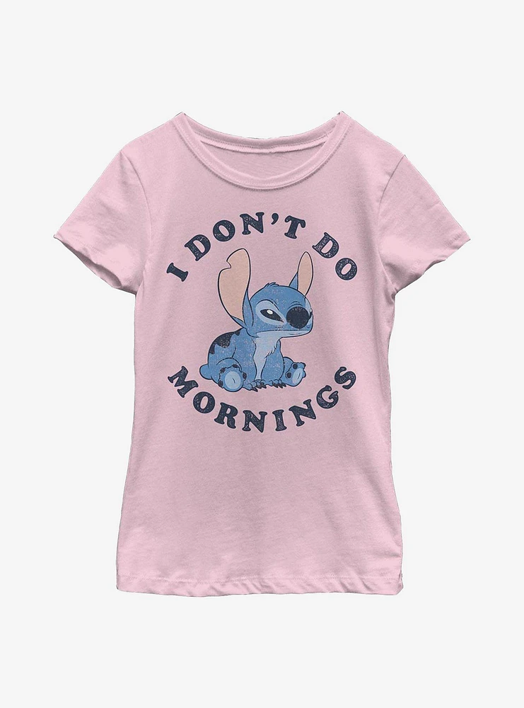 Disney Lilo & Stitch Mornings Youth Girls T-Shirt