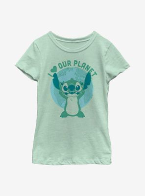 Disney Lilo & Stitch Save Planet Youth Girls T-Shirt