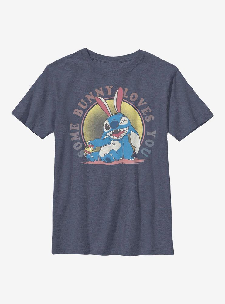 Disney Lilo & Stitch Some Bunny Loves You Youth T-Shirt