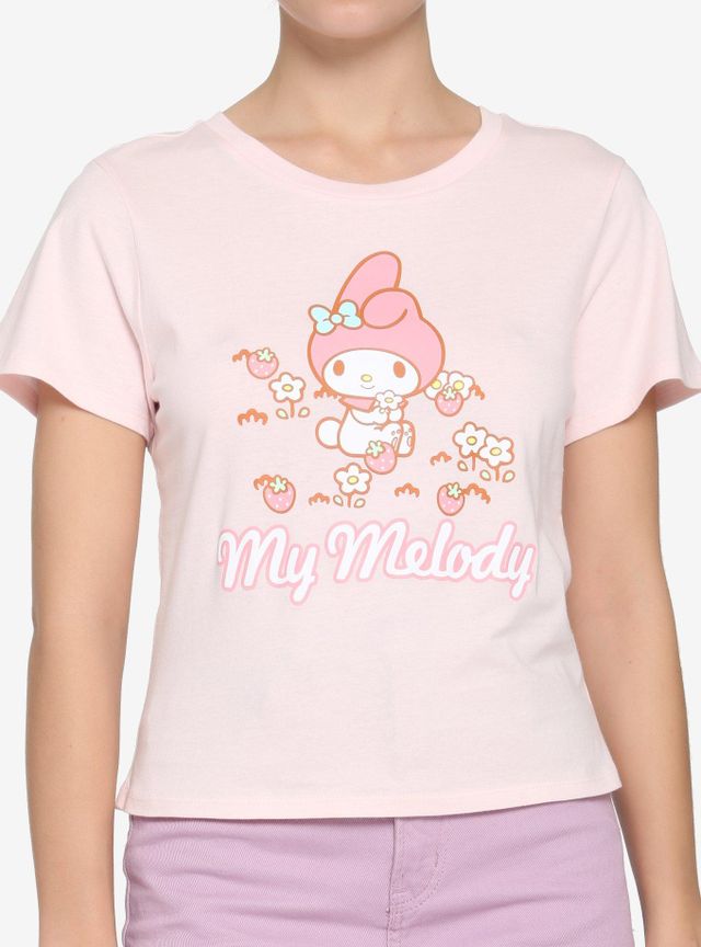 HELLO KITTY STRAWBERRY MILK JUNIORS SHIRT SIZE SIZE 2X NEW