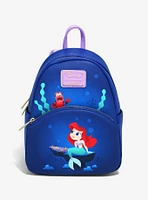 Loungefly The Little Mermaid Ariel & Sebastian Under the Sea Mini Backpack - BoxLunch Exclusive