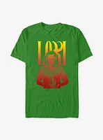 Marvel Loki Fierce Title Pose T-Shirt