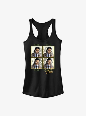 Marvel Loki Liar Or Variant Girls Tank