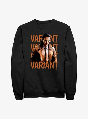 Marvel Loki Variant Poster Crew Sweatshirt