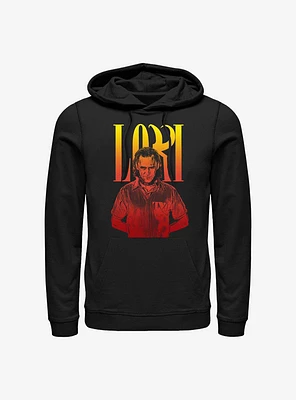 Marvel Loki Fierce Title Pose Hoodie