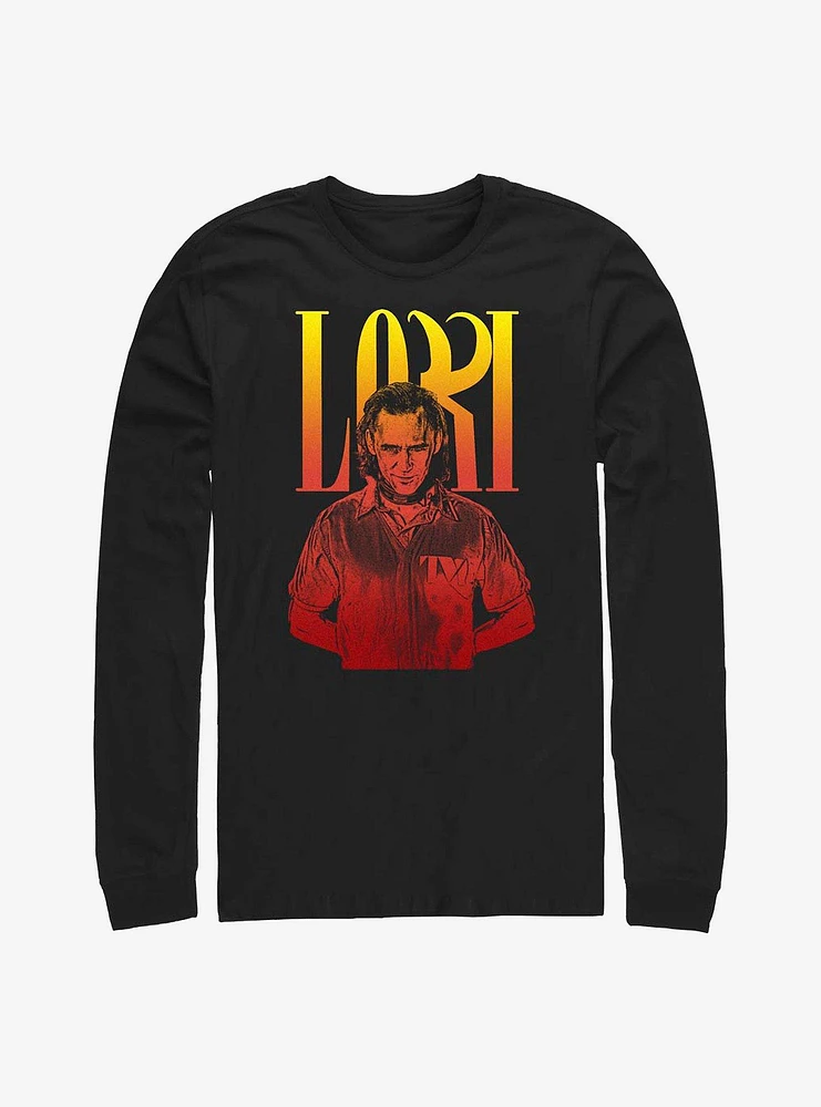 Marvel Loki Fierce Title Pose Long-Sleeve T-Shirt