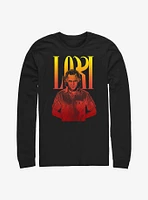 Marvel Loki Fierce Title Pose Long-Sleeve T-Shirt