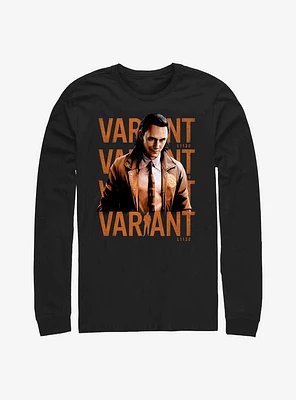 Marvel Loki Variant Poster Long-Sleeve T-Shirt