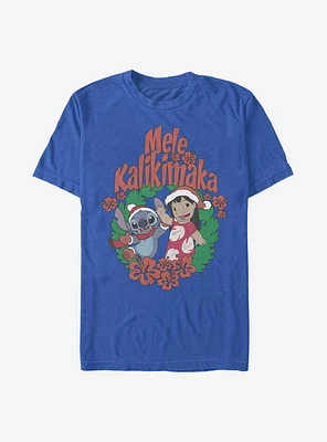 Disney Lilo & Stitch Mele Kalikimaka T-Shirt