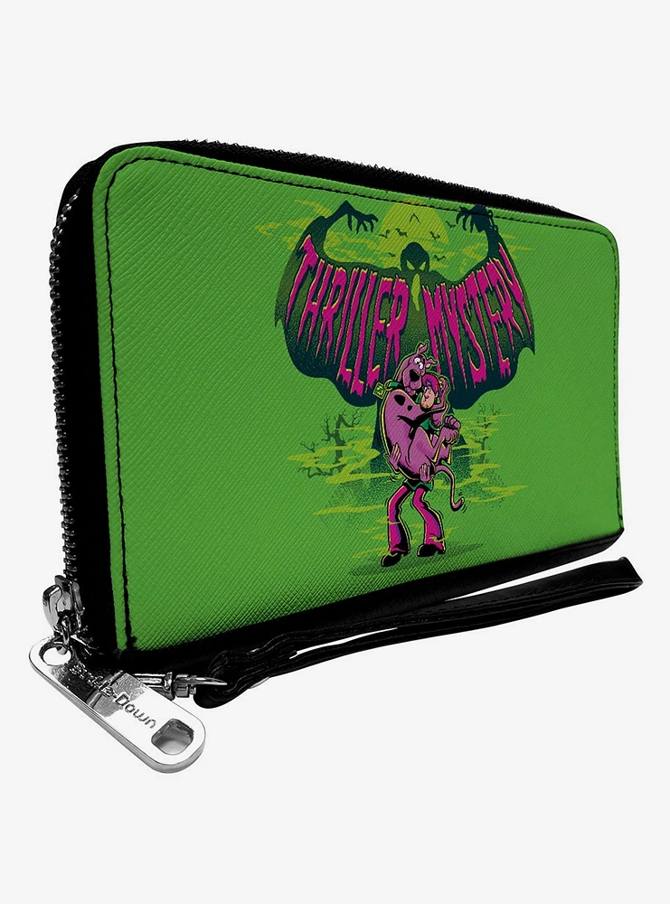 Scooby-Doo Thriller Mystery Ghosts Zip Around Wallet