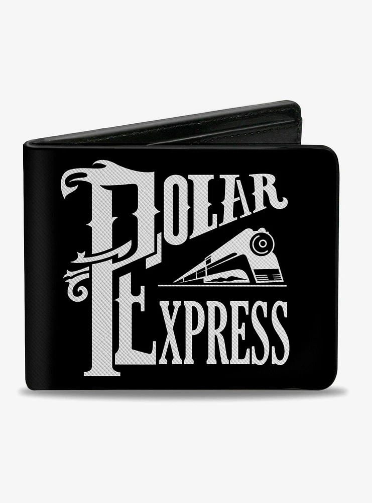 The Polar Express Classic Polar Express Train Logo Bifold Wallet