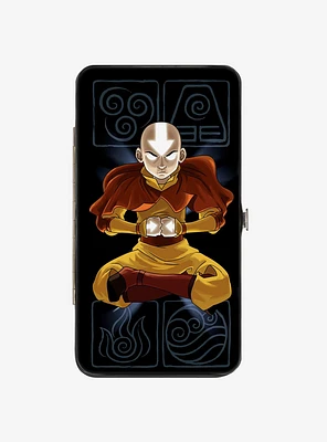 Avatar: The Last Airbender Aang Meditating Hinge Wallet