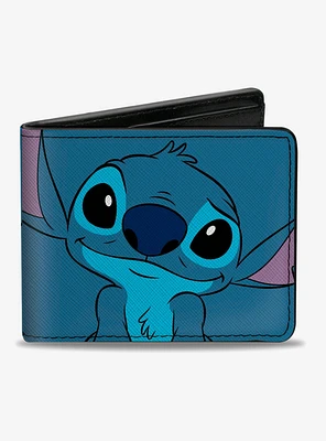 Disney Lilo & Stitch Stitch Close Up Bifold Wallet