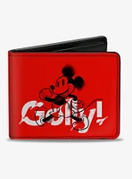 Disney Mickey Mouse Logo Bifold Wallet