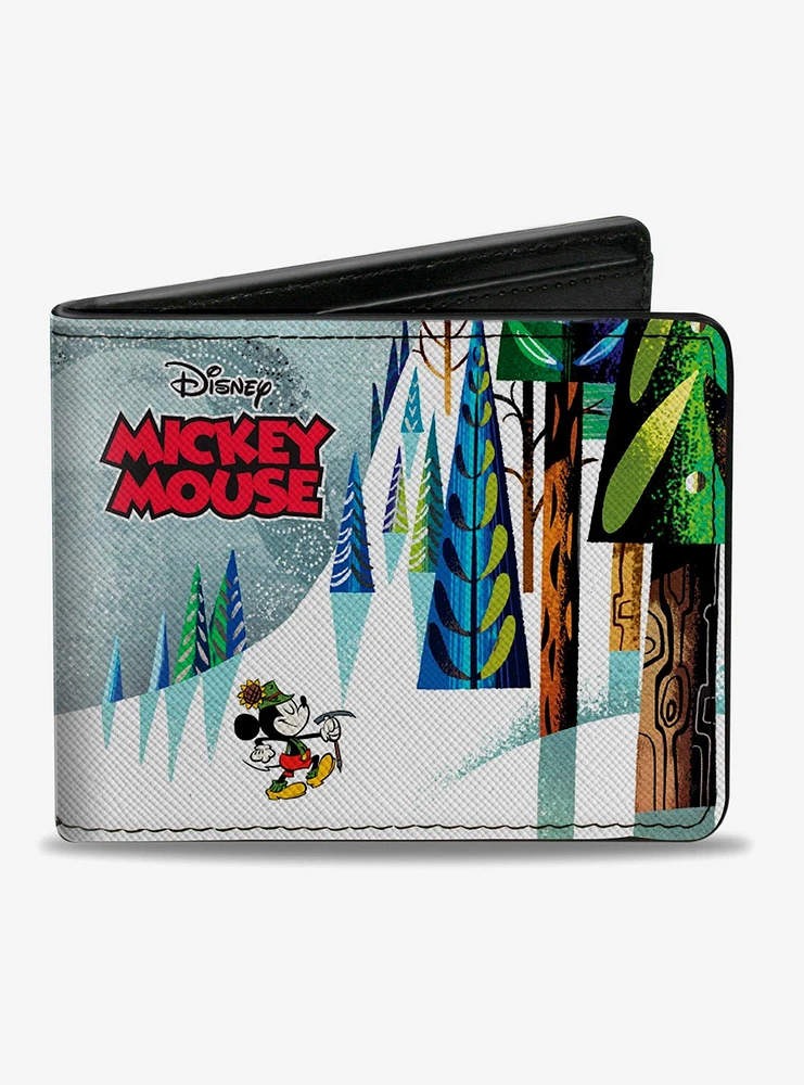 Disney Mickey Mouse Beware The Yeti Bifold Wallet