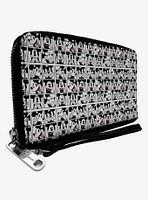 Disney Mickey Mouse Blocks Zip Around Wallet