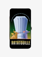 Disney Pixar Ratatouille Emile And Remy Chef Hat Hinge Wallet