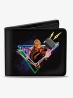 Marvel What If...? Party Thor Neon Hammer Bifold Wallet