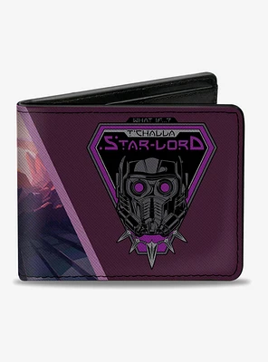 Marvel What If...? Tchalla Star Lord Bifold Wallet