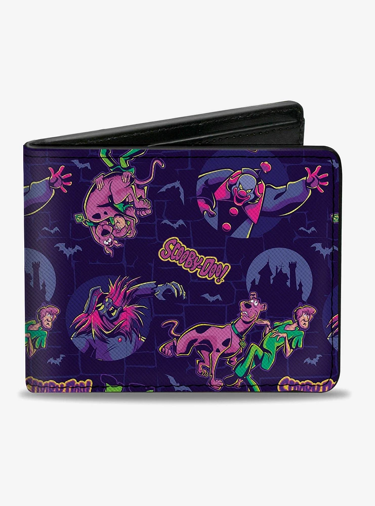 Scooby-Doo Ghost Clowns Bifold Wallet