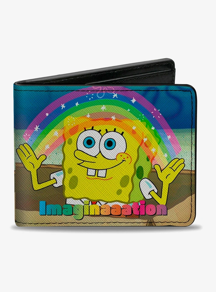 Spongebob Squarepants Ight Imma Head Out Bifold Wallet