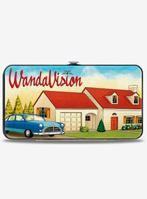 Marvel Wandavision House Welcome To Westview Hinge Wallet