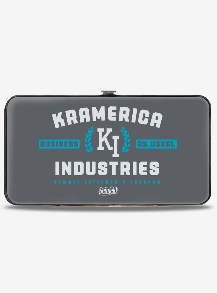 Seinfeld Kramer Kramerica Industries Hinge Wallet