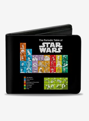 Star Wars The Periodic Table Of Star Wars Bifold Wallet