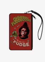 A Christmas Story Ralphie Oh Fudge Canvas Clutch Wallet