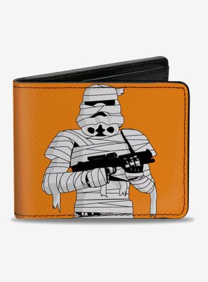 Star Wars Halloween Stormtrooper Mummy Bifold Wallet