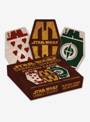 Star Wars Sabacc-Shaped Playing Cards