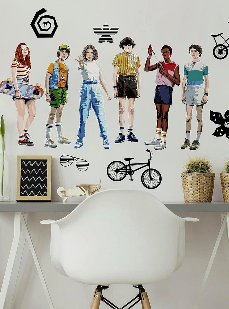 Stranger Things Peel And Stick Wall Decals