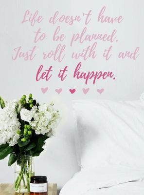 Always And Forever, Lara Jean Quote Peel And Stick Wall Decals