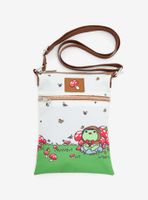 Little Frog Mushroom Passport Crossbody Bag