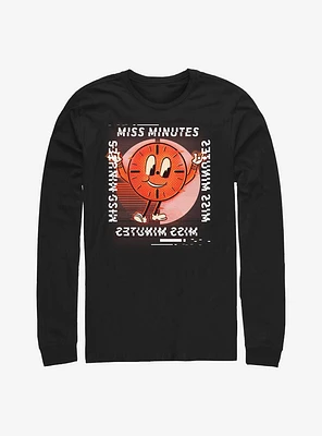 Marvel Loki Glitch Miss Minutes Long-Sleeve T-Shirt