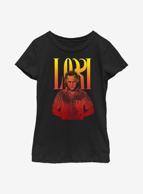 Marvel Loki Fierce Youth Girls T-Shirt