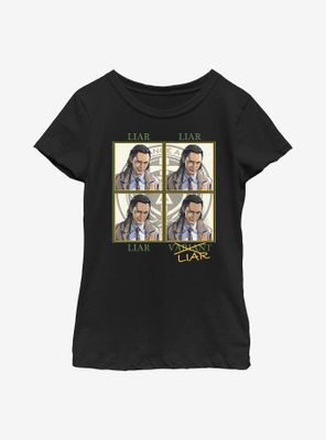 Marvel Loki Liar Or Variant Youth Girls T-Shirt