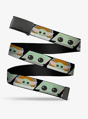 Star Wars The Mandalorian The Child Chibi Face Clamp Belt