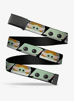 Star Wars The Mandalorian The Child Chibi Face Clamp Belt