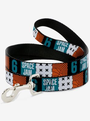 Space Jam Number 6 Blocks Dog Leash