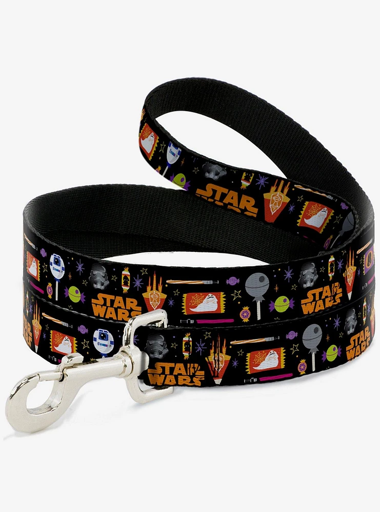 Star Wars Festive Candy Icons Dog Leash