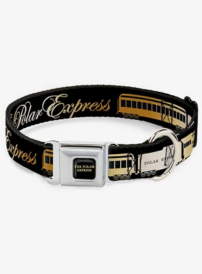The Polar Express Train Cars Seatbelt Dog Collar