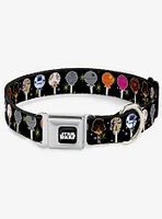 Star Wars Festive Lollipop Icons Seatbelt Dog Collar