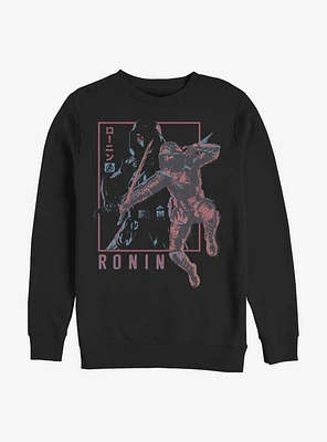 Marvel Avengers Ronin Sign Crew Sweatshirt