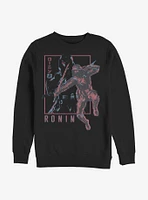 Marvel Avengers Ronin Sign Crew Sweatshirt