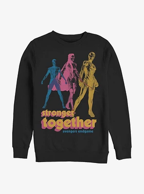 Marvel Avengers Stronger Together Crew Sweatshirt