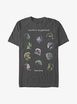 Marvel Avengers Profiles T-Shirt