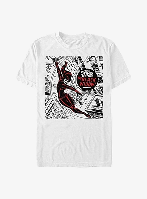 Marvel Black Widow City T-Shirt