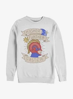 Marvel Captain Cosmic Hero Crew Sweatshirt